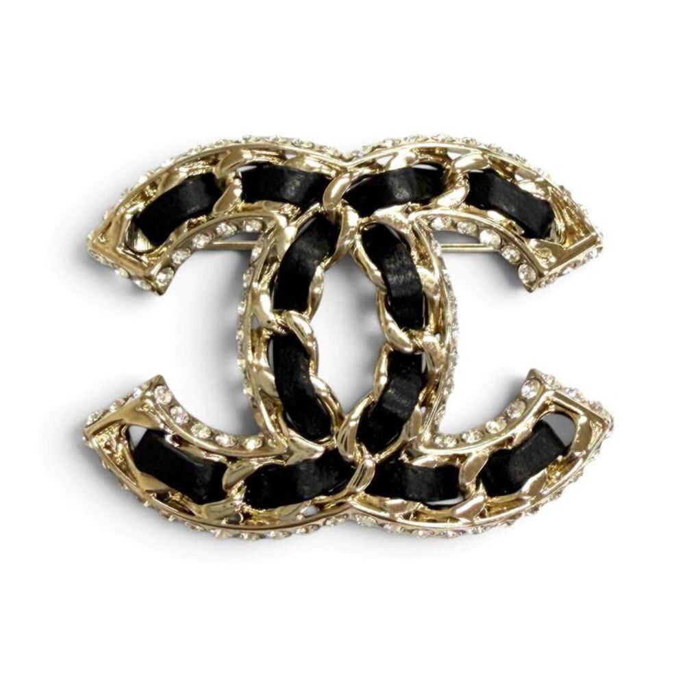 Chanel COCO Mark Lambskin Brooch